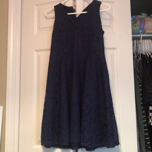 Navy blue dress